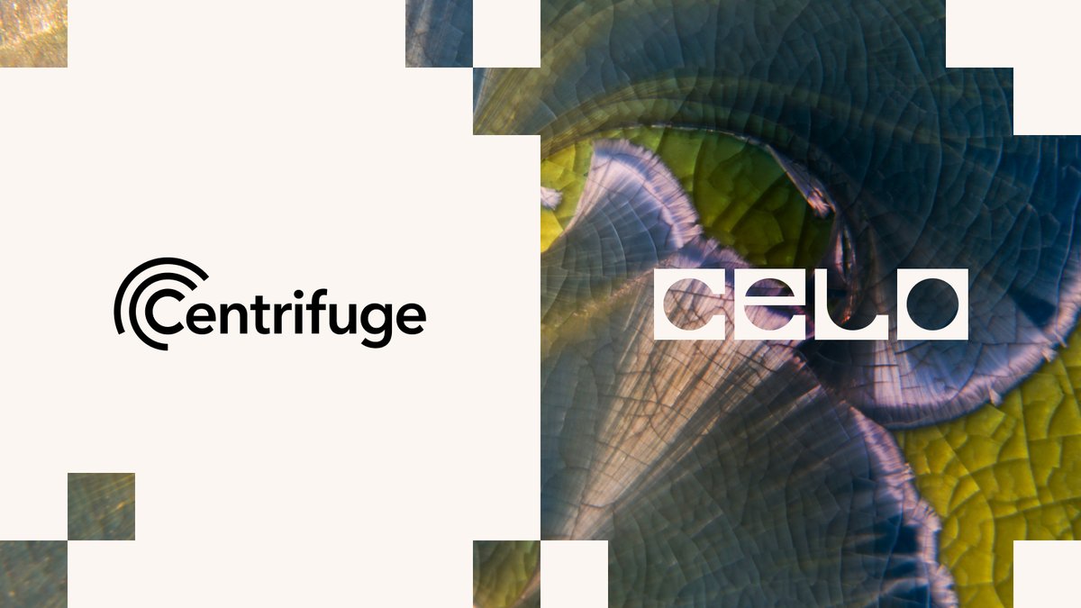 Celo's tweet image. As Celo continues to bring innovative real-world solutions to global users, we&apos;re thrilled to welcome @Centrifuge to the ecosystem! 🥳

Centrifuge&apos;s onchain finance platform allows users to tokenize, manage &amp;amp; transact w/ RWAs, now w/ $500M+ total assets financed

🧵 Learn more!↓