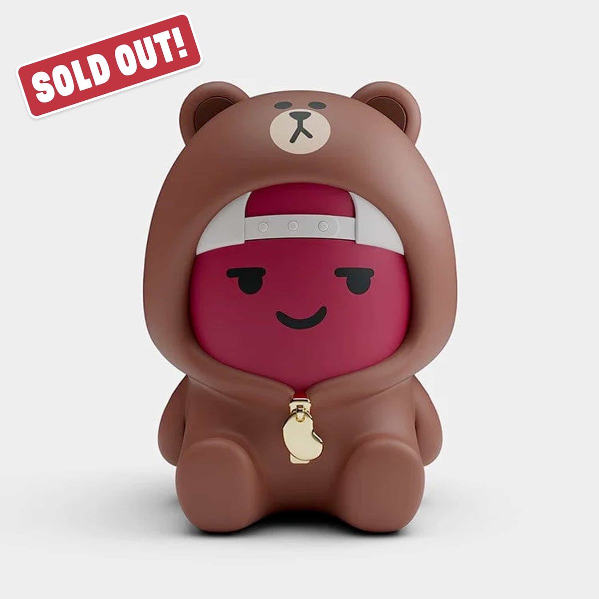 The BROWN x BEANZ Hooded Figurine is sold out! Thank you to everyone for supporting our first product drop with IPX.