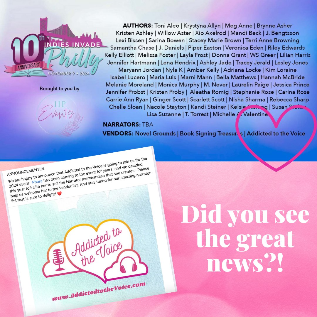 VoiceAddicted2's tweet image. 👀👀👀 Hope to see you there!