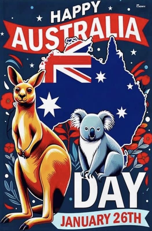 Happy Australia Day 🇦🇺 We are one, but we are many And from all the lands on earth we come We'll share a dream and sing with one voice “I am, you are,we are Australian” The Seekers