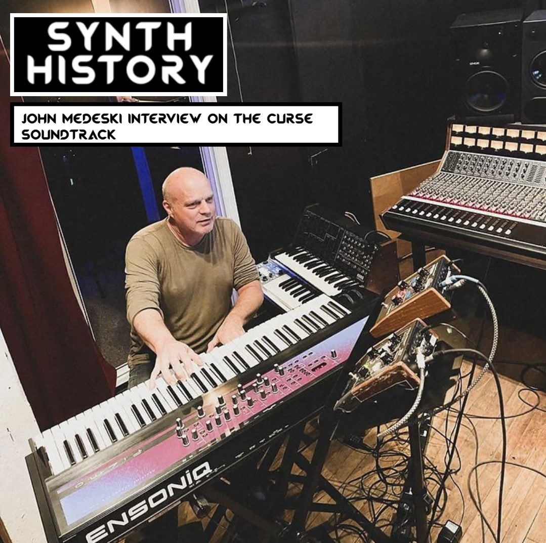 The season finale of #TheCurse aired last week! It was great to connect with @synth_history to talk about composing and performing the original score. You can read the entire Synth History interview here: bit.ly/3u8hXEI Photo by Randall Dunn. #TheCurse #SynthHistory