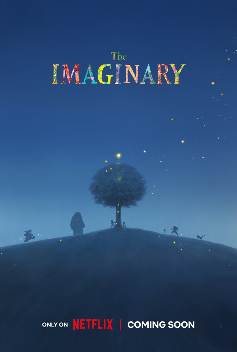 netflix's tweet photo. The Imaginary -- from Yoshiyuki Momose (Spirited Away) and Studio Ponoc -- is coming later this year to Netflix.

A young girl and her imaginary companion discover a magical world of creatures and places never before seen -- but a sinister force threatens to destroy it. https://t.co/3uu4u1vRN5