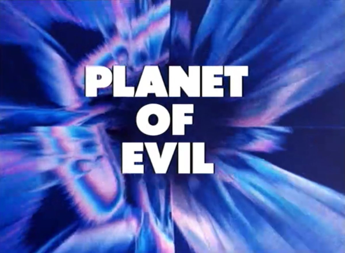 WhosThatGav's tweet image. "We're still in a solar system, but what particular star provides the light and energy? Wherever we are, we're a long way out." #nowwatching #DoctorWho #PlanetOfEvil 📺