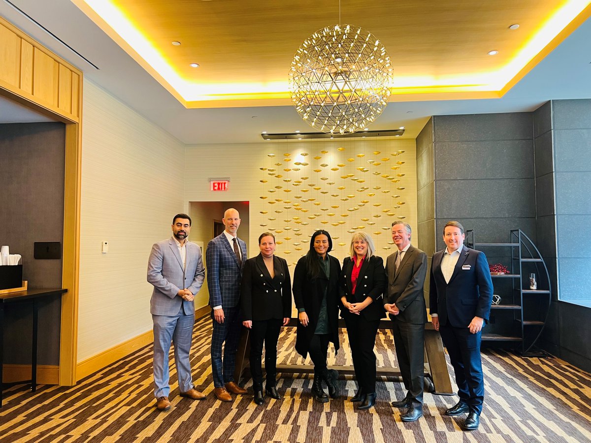 GTHA was thrilled to welcome The Hon. <a href="/SorayaMartinezF/">Soraya Martinez Ferrada</a>, Federal Minister of Tourism &amp; Economic Development, to Toronto on Jan 19. Thank you Minister for your work to support the hospitality industry!