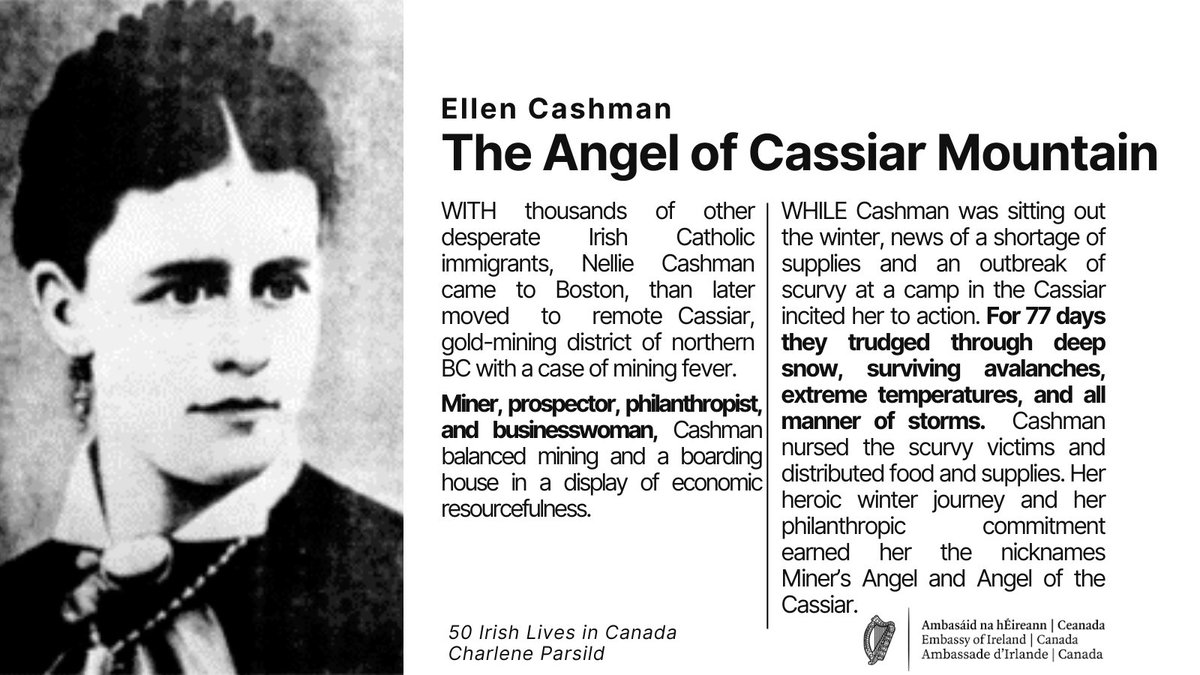 ❎ Sung &amp; Unsung: A St. Brigid's Day Series ❎
In anticipation of St. Brigid's Day on February 1st, this month we will be celebrating the stories of Irish-Canadian women whose influence, agency &amp; resilience we have not forgotten.