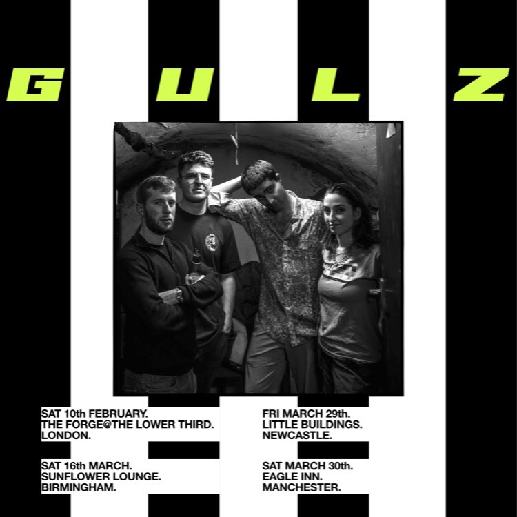 TICKETS FOR OUR TOUR ARE NOW LIVE. GRAB YOURS NOW HERE 🎫🎫: linktr.ee/GULZBAND?fbcli… FIRST 50 TICKETS FOR OUR LONDON SHOW ARE FREEEEE 🤝🤝
