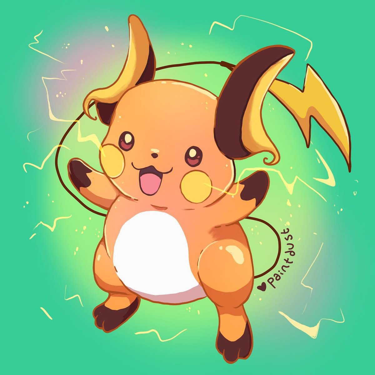 Just realized I never posted this doodle of one of my fave electric rats ⚡️ where are my fellow Raichu fans? Pikachu gets all the love, but Raichu deserves some too 👀