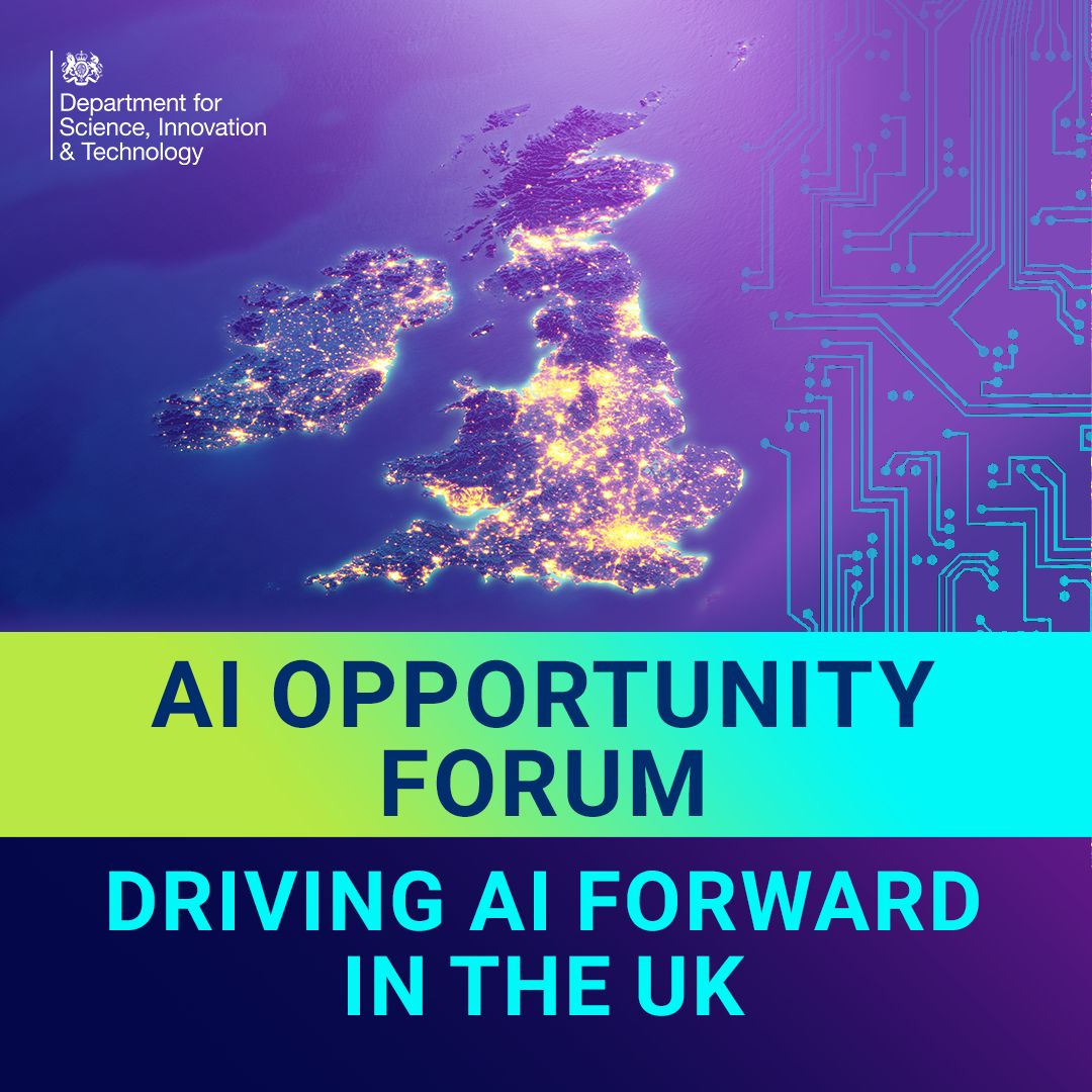 Looking forward to collaborating with AI and business leaders on the UK's AI Opportunity Forum. Cross-sectoral initiatives like this are essential to #upskilling workforces, safely unleashing the transformative potential of AI, and exploring the full toolbox of #AI capabilities…