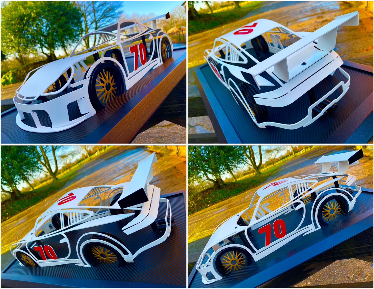 Always liked making the motorsport pieces for owner drivers. Made this along side his #LotusCortina 👍 #Porsche