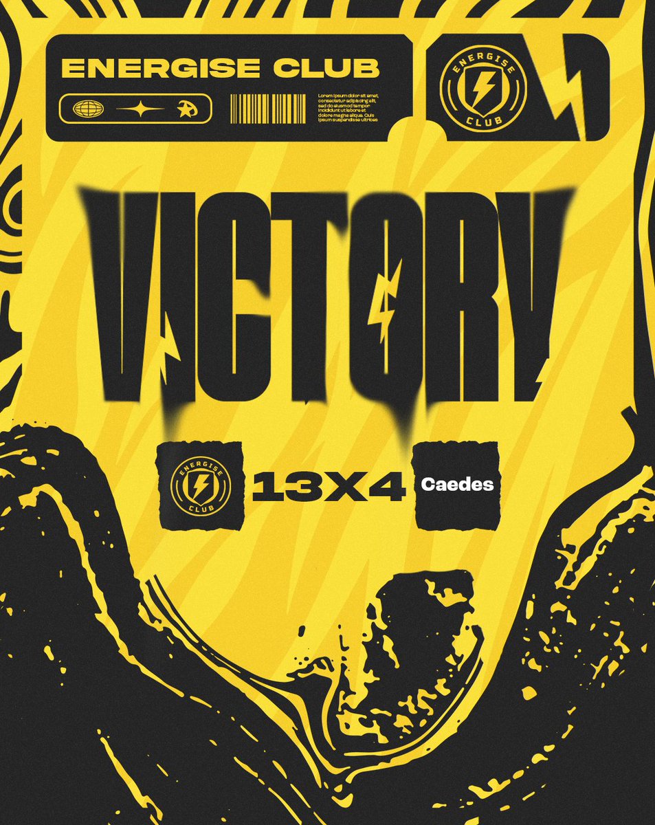 EnergiseClub's tweet photo. πͺπΆπ», ππΆπ», ππΆπ», ππΆπ»! β‘οΈ
Continuamos invictos (4W-0L) na ππ¦ππ π’π£ππ‘ π¦π°π΄ depois de derrotar os #Caedes por 13-4.
Energiza-te. https://t.co/5Tqz00qUrL