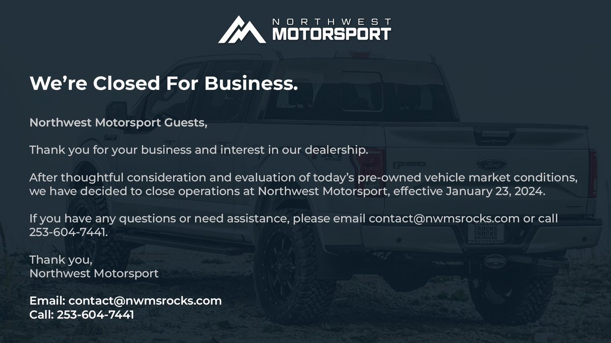 Northwest Motorsport tweet media