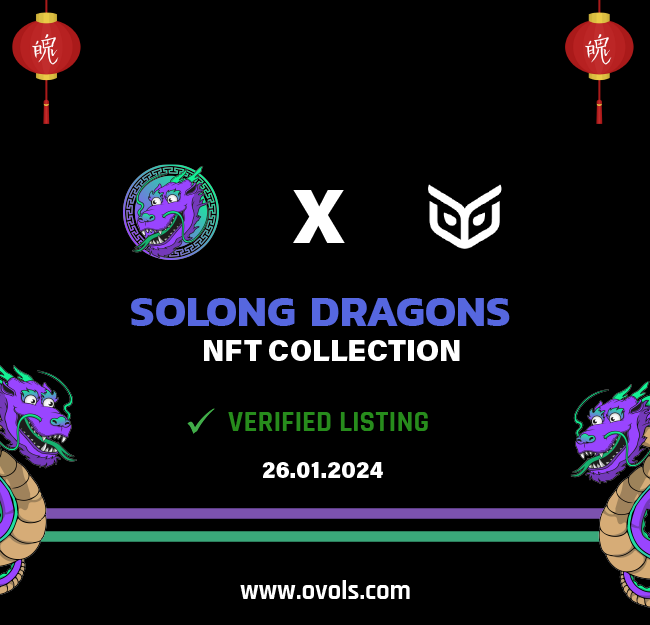 SOLONGthedragon's tweet photo. Great news ! We are now verified with @OvolsNFT and will list our #NFT Collection tomorrow.
๐Join now our telegram chat for more info: https://t.co/iAWOJ2YLHH
๐Discord : https://t.co/r0bjfJV9sU
#SOLONG #NFT #Ovols #Wen $Wen $MYRO $HONK $DONK $BONK $TONK $SOLONG $SILLY https://t.co/weWBJ31Ris