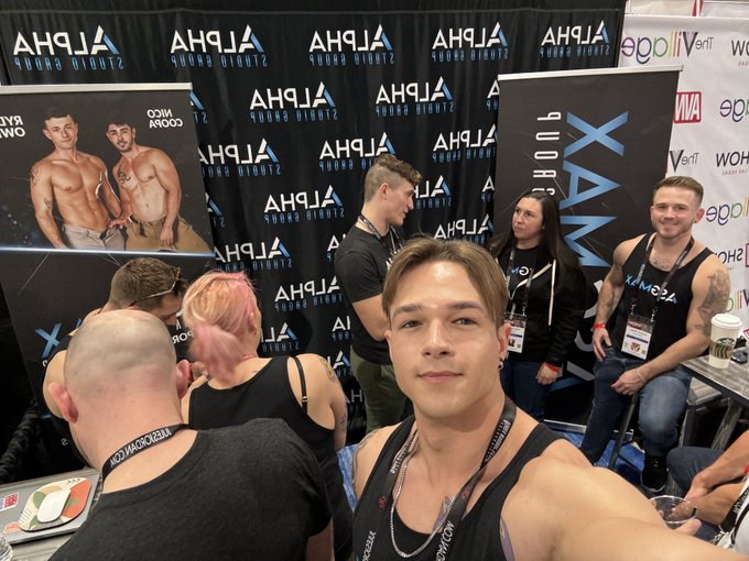 Say hey and take a pic with us at the @ASGmaxOfficial booth for @AVNMediaNetwork @GayVN !! https://t<a class="tags" target="_blank" title="On Twitter" href="/?out=eyJ0eXAiOiJKV1QiLCJhbGciOiJIUzUxMiJ9.eyJpYXQiOjE3MTk1Njk4NzgsImlzcyI6InR3cG9ybnN0YXJzLmNvbSIsIm5iZiI6MTcxOTU2OTg3OCwiZXhwIjoxNzUxMTA1ODc4LCJyZWRpcmVjdF91cmwiOiJodHRwczovL3R3aXR0ZXIuY29tL0FTR21heE9mZmljaWFsIn0.s-rUe2-S_hOmSMcfwSAJ6-N7BPck8ipl8LF_ouCbODKDxnlEyZtzzt-jt_88HXe9xKu8JkxHZyQOBc2miixwfA">@ASGmaxOfficial</a>