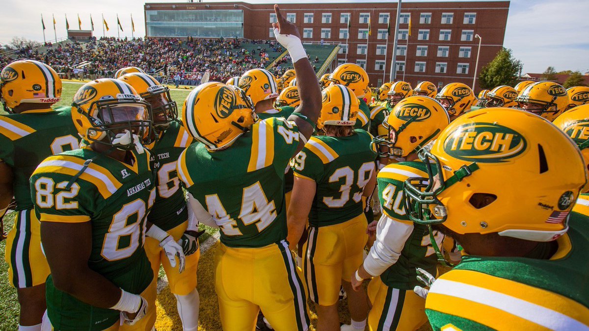 After a great conversation with <a href="/Coach_Shipp/">Kyle Shipp</a> and <a href="/DomMirocke/">Dom Mirocke</a> I am proud to say I have received an offer from Arkansas tech! <a href="/RogersMountieFB/">Rogers Mountie FB</a>