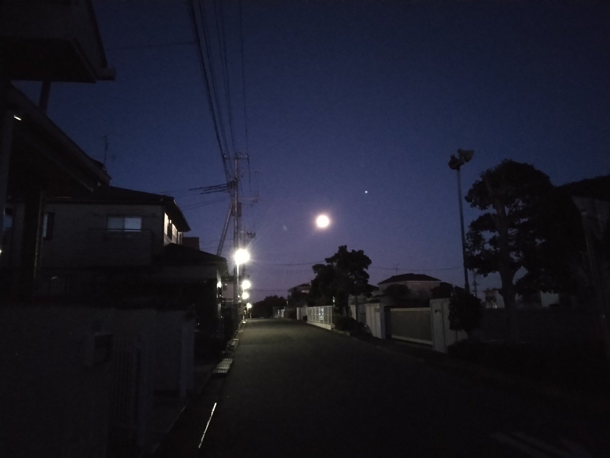 ham_wh's tweet photo. なんて素晴らしい世界なのだろうと、昨日帰路でも今日の通勤途中にも思った https://t.co/dsX09HVQEC
