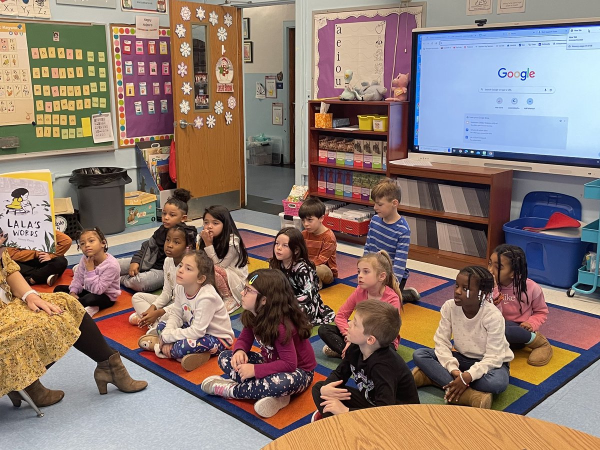 We love when Mrs. Graham comes in to read to us! <a href="/OSchool4/">School 4</a>