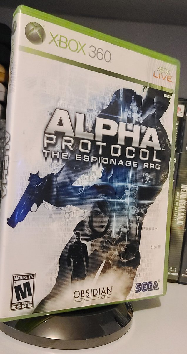 XelastormGaming's tweet image. #Retro pickup - grabbed a copy of #AlphaProtocol for #Xbox 360. Slowly rebuilding my physical game collection from years gone.