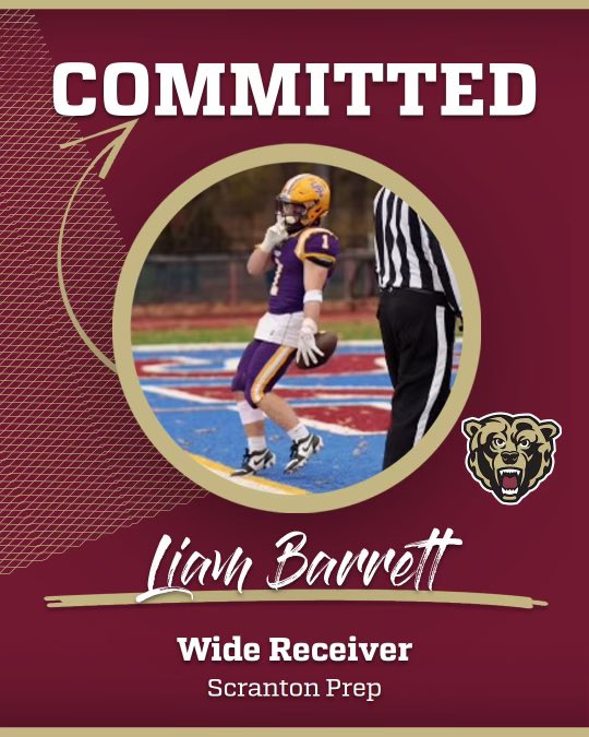 Liam Barrett (@liambar90923736) on Twitter photo I want to thank God for blessing me with the gifts he has given me. I want to thank both my family and <a href="/KUBearsFootball/">Kutztown Football 🐻</a> for the oppurtunity to be able to play football at the next level!!! <a href="/sophia_lewin/">Coach Sophia Lewin</a> I want to thank God for blessing me with the gifts he has given me. I want to thank both my family and <a href="/KUBearsFootball/">Kutztown Football 🐻</a> for the oppurtunity to be able to play football at the next level!!! <a href="/sophia_lewin/">Coach Sophia Lewin</a>
