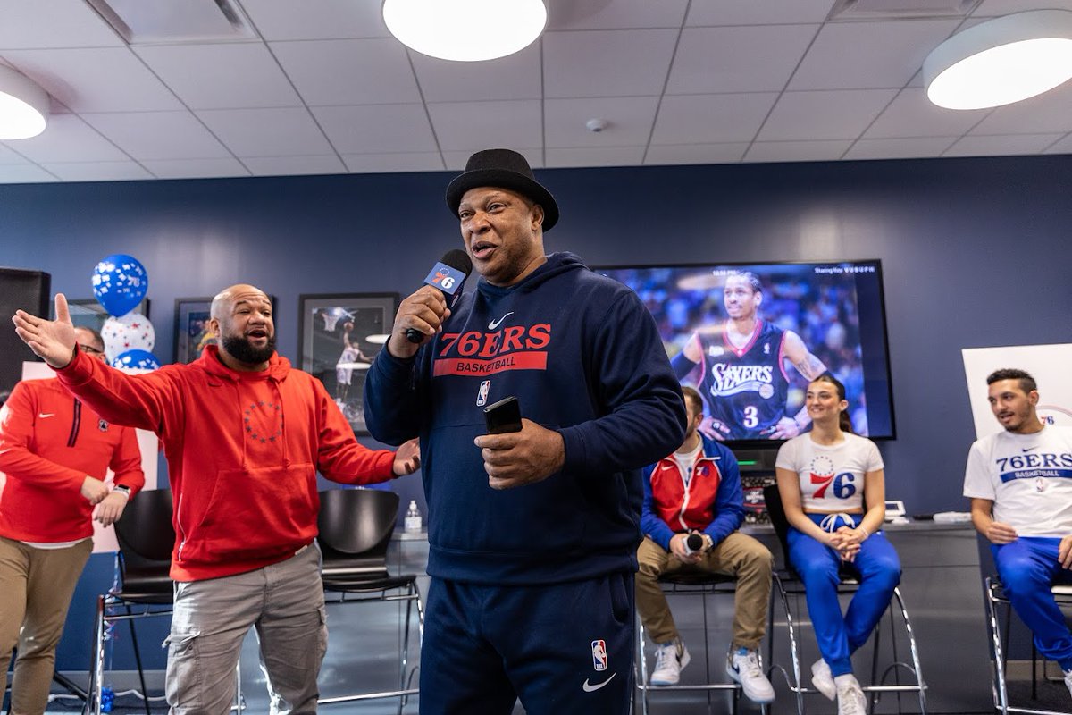 We’ve teamed up with @sixersstrong to bring back the Triple Threat Competition.

This year’s contest is well underway. Our students received instructions at a kick-off event held at the @76ers Training Complex in Camden.