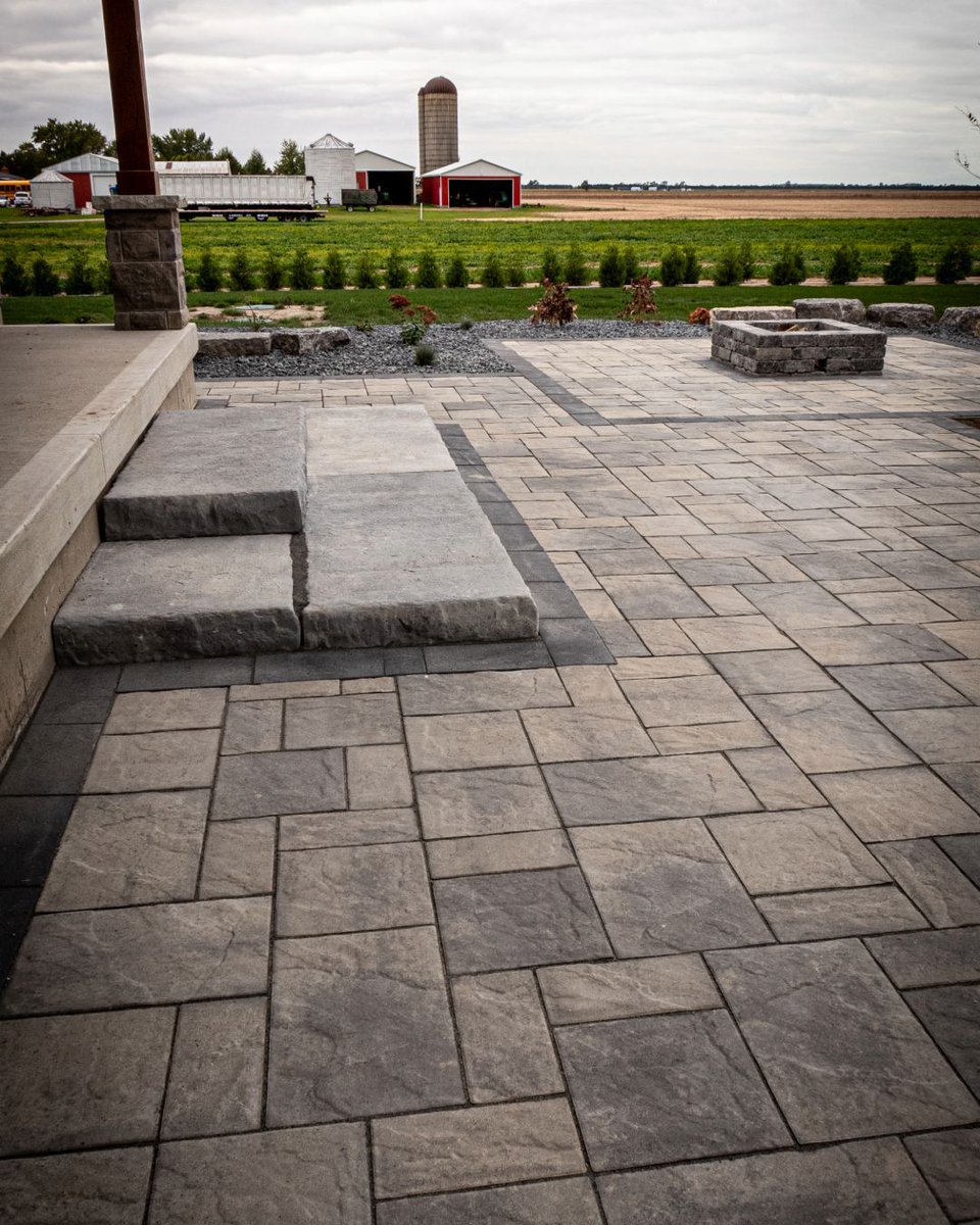 Browns1907's tweet photo. ✨ Embrace the charm of a snug patio adorned with Appian Pavers and stunning 6ft Dimensional Steps. 💫 Small details can make a significant impact, and at Brown's, we've got everything you need to turn your outdoor dreams into reality. 🏞️💚 https://t.co/93yMIU24ya