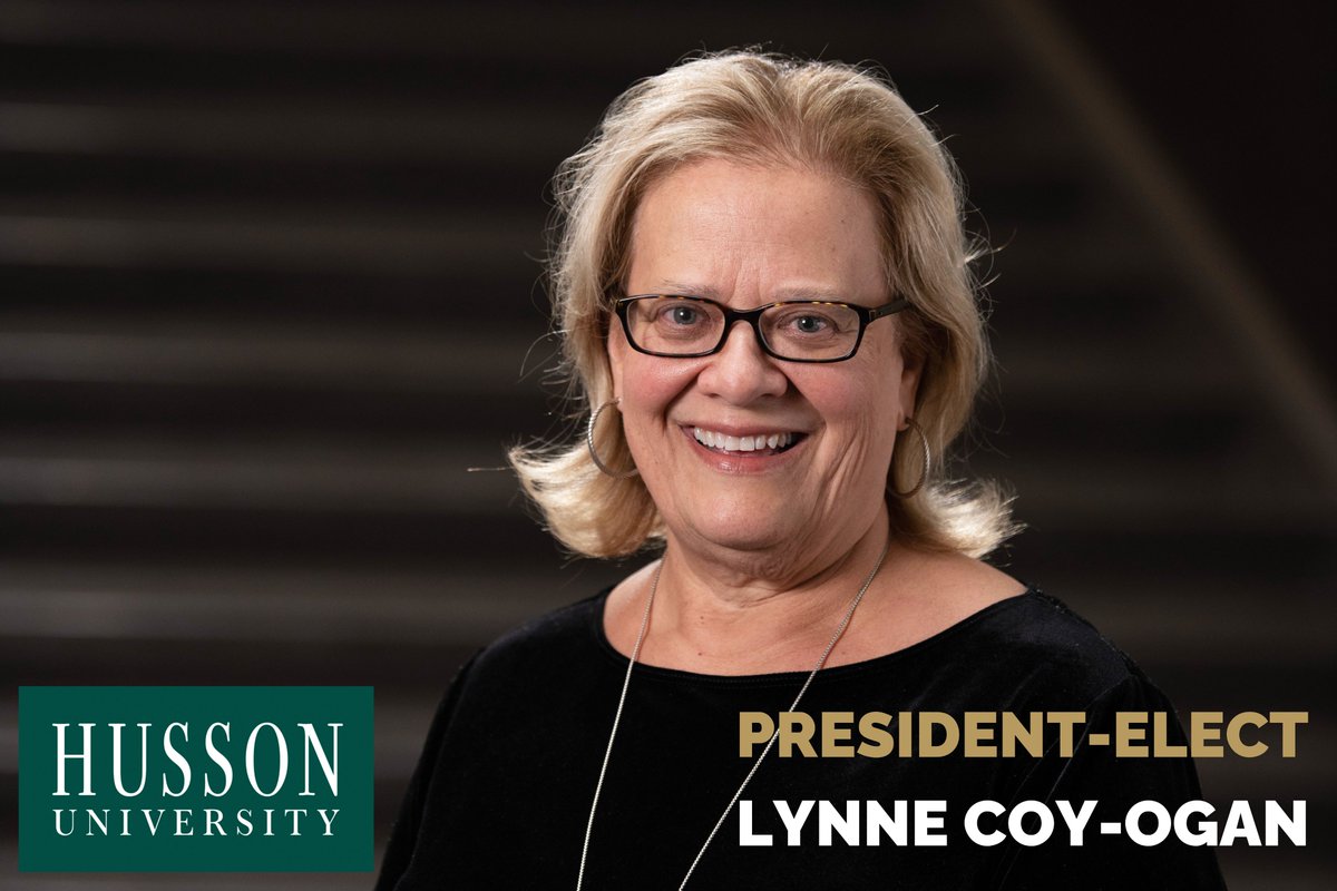 We are thrilled to announce that Senior Vice President for Academic Affairs and Provost Lynne Coy-Ogan has been named Husson University’s next president! Read more about this fantastic milestone here: husson.edu/news/2024/01/l…