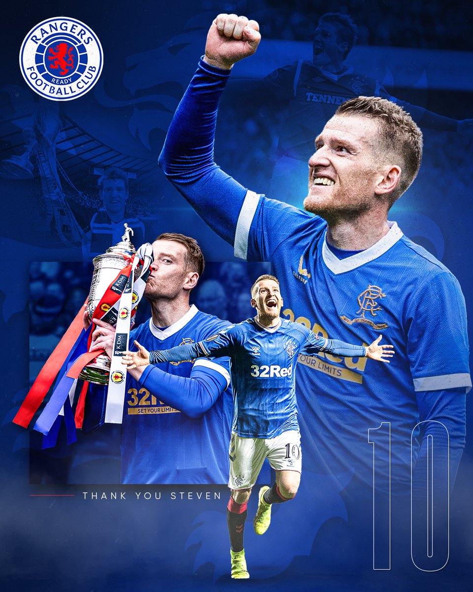 💙 @StevenDavis8 - A #RangersFC Legend Steven Davis MBE, Rangers’ Hall of Fame midfielder, has today announced his retirement from professional football. 👉 rng.rs/3vYR8Di