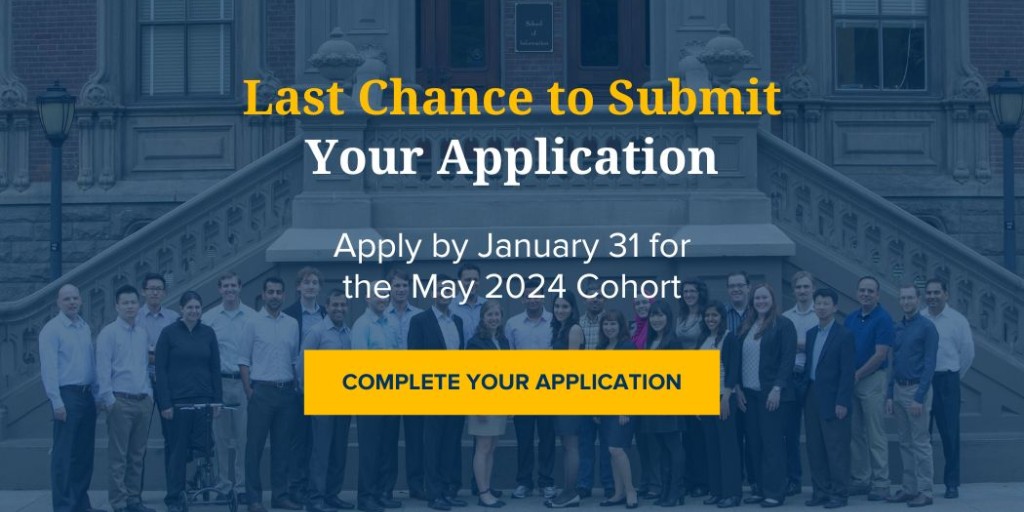 The final application deadline is approaching on January 31. Do not miss your opportunity to join our May cohort and advance your data science career: bit.ly/3h7riBC