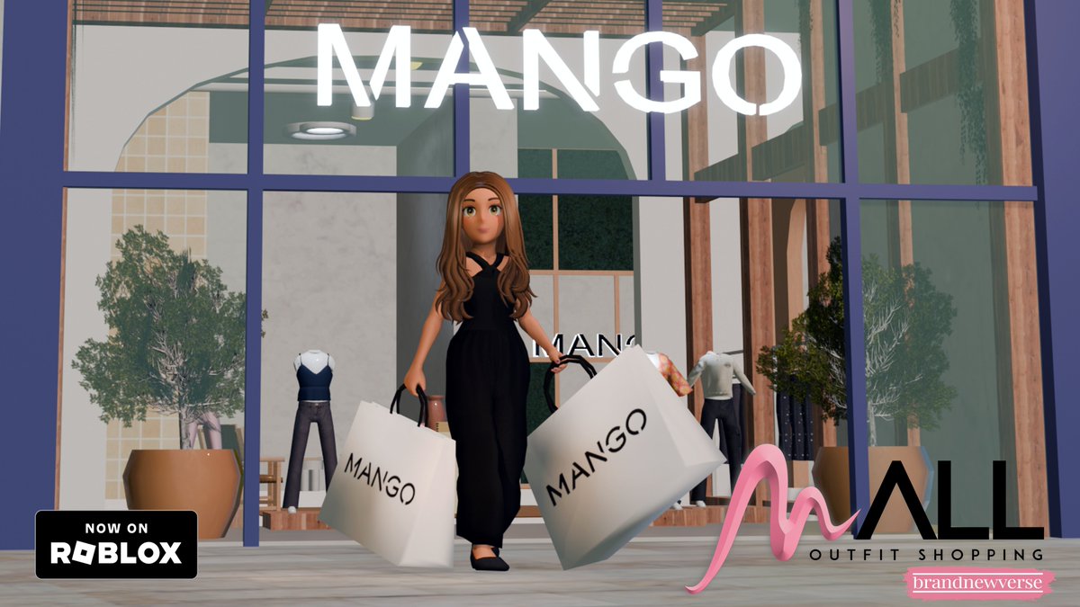 #OutfitShoppingMall is officially open!!🛍️We have partnered with #Mango to create this unique #Roblox shopping experience! We are also open to partnering with other creators, feel free to contact us if interested! Come with your friends and explore the seaside shopping vibe!🎉