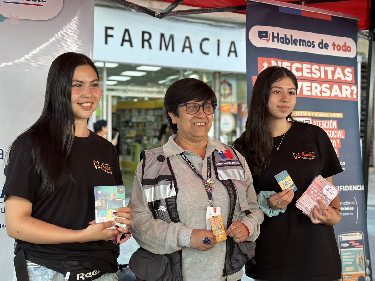 SeremiSalud16's tweet photo. ¡𝗟𝗔𝗡𝗭𝗔𝗠𝗜𝗘𝗡𝗧𝗢 𝗔𝗨𝗧𝗢𝗧𝗘𝗦𝗧 𝗗𝗘 𝗩𝗜𝗛! ☝🏼🩸
📌 Seremi @XimenaSalinasU junto a la encargada del Programa de Prevención y Control de VIH/SIDA e ITS, dieron el comienzo a esta campaña. https://t.co/42jIv0tHvx