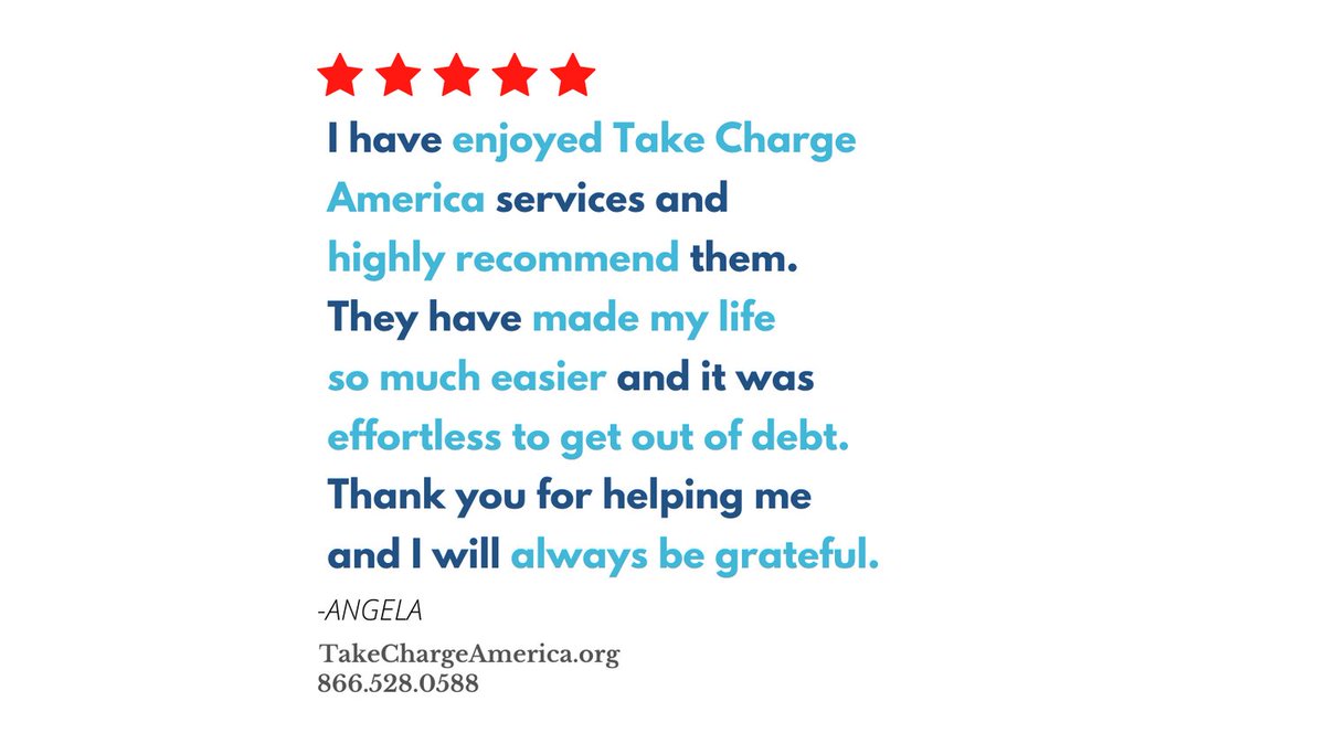 TCAsolutions's tweet image. Tired of juggling multiple credit card payments and dealing with late fees? Our debt management plans make getting out of debt easier because we handle all the details. 
Get started now! #debtfree cc.takechargeamerica.org