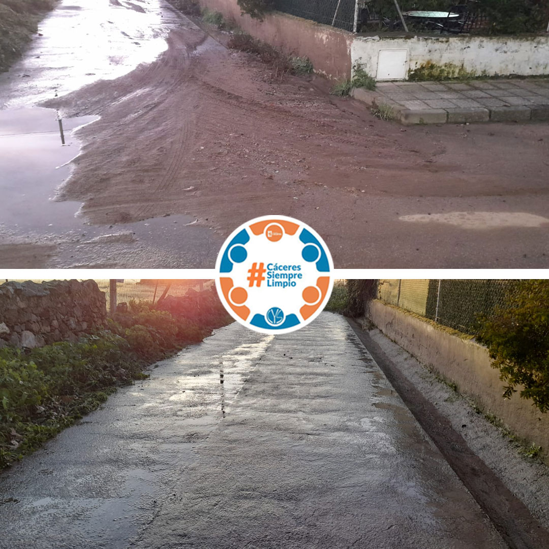 📸Actuación hoy de los compañeros de #LimpiezaViaria <a href="/Ayto_Caceres/">Ayuntamiento Cáceres</a> en:

📍Estación Arroyo-Malpartida

#CáceresSiempreLimpio🚿
#ConyserContigo🧡💙