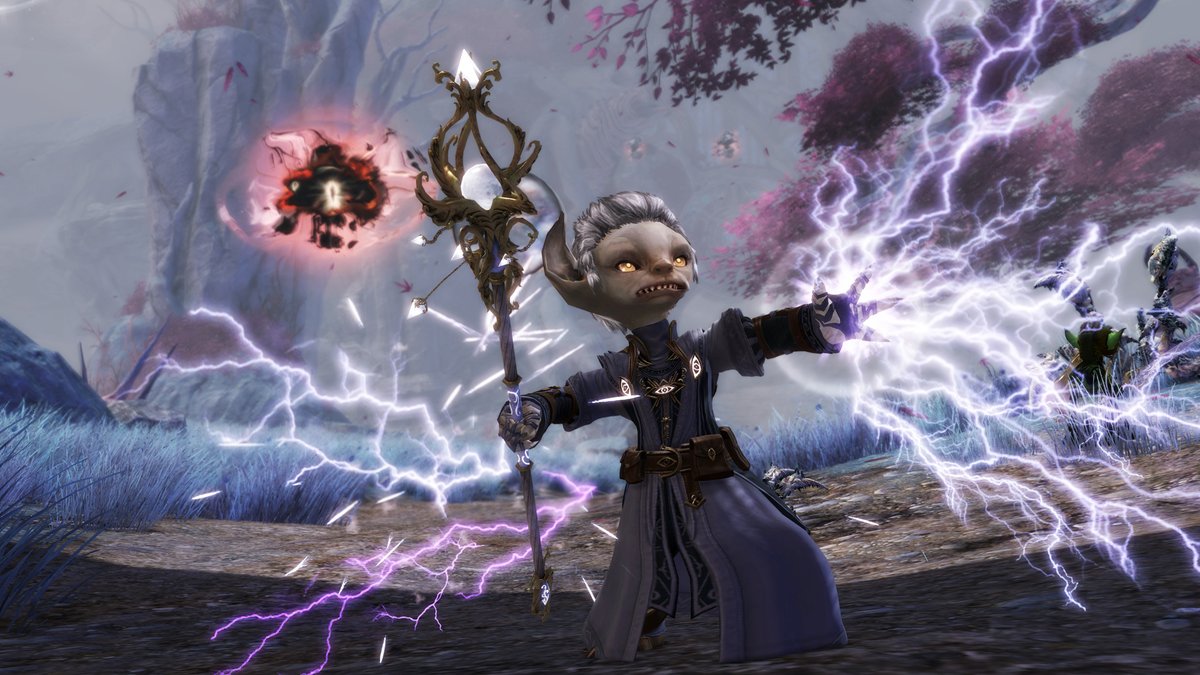 GuildWars2_DE's tweet photo. Mit der Einführung legendärer Relikte erhalten Spieler, die bereits mindestens eine legendäre Rune hergestellt haben, ein legendäres Relikt kostenlos. Mehr über die bevorstehende Einführung der legendären Relikte findet ihr hier: https://t.co/MpesJ5hZlt https://t.co/FkrQDGYHWt