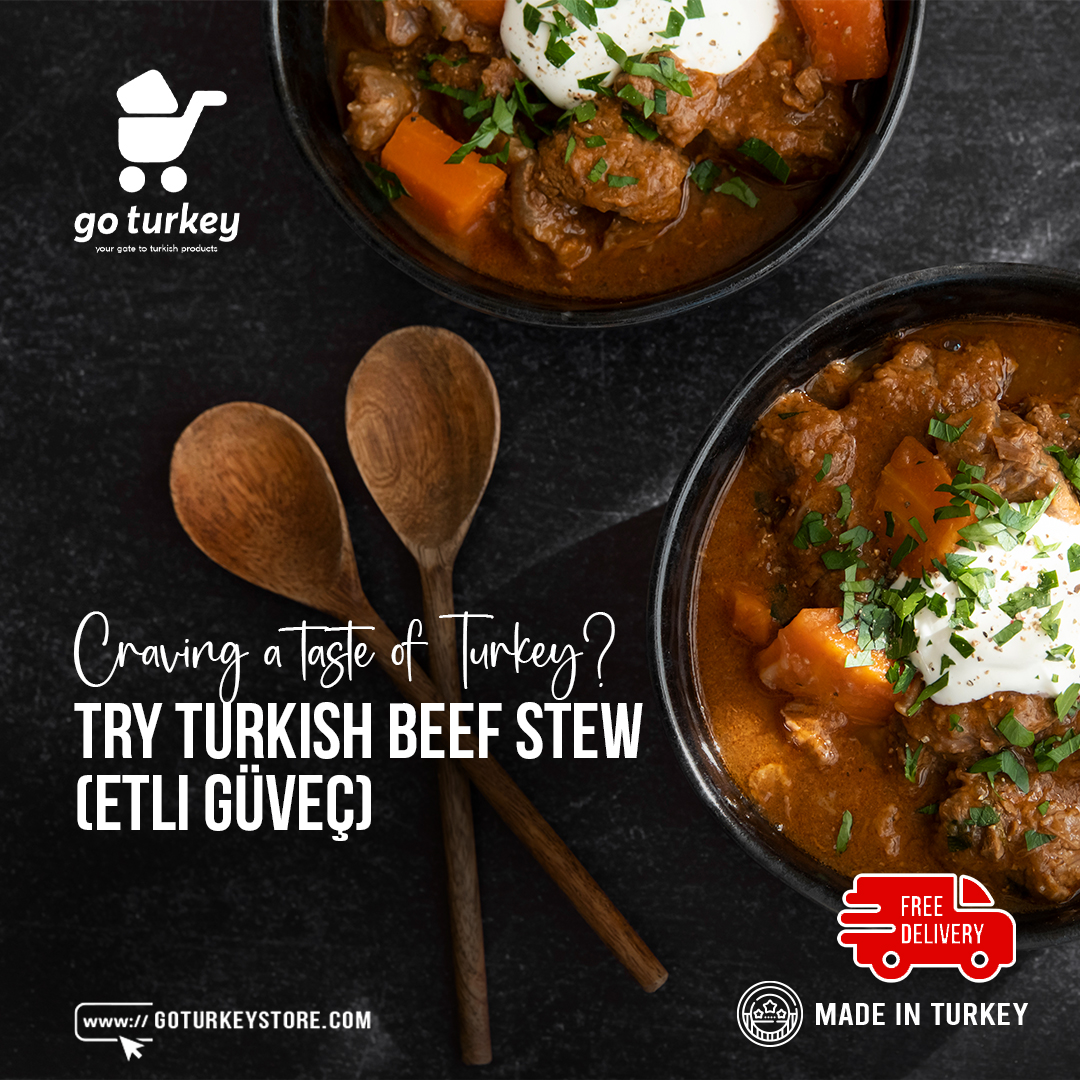 GoTurkeyStoreKe's tweet photo. Dive into the flavors of tradition with our authentic Turkish Beef Stew (Etli Güveç) recipe on the blog! 

Check out the full recipe here>>> https://t.co/7PVVgUx8N2 

#TurkishCuisine #FlavorsofTurkey https://t.co/Q4Clo94DMw