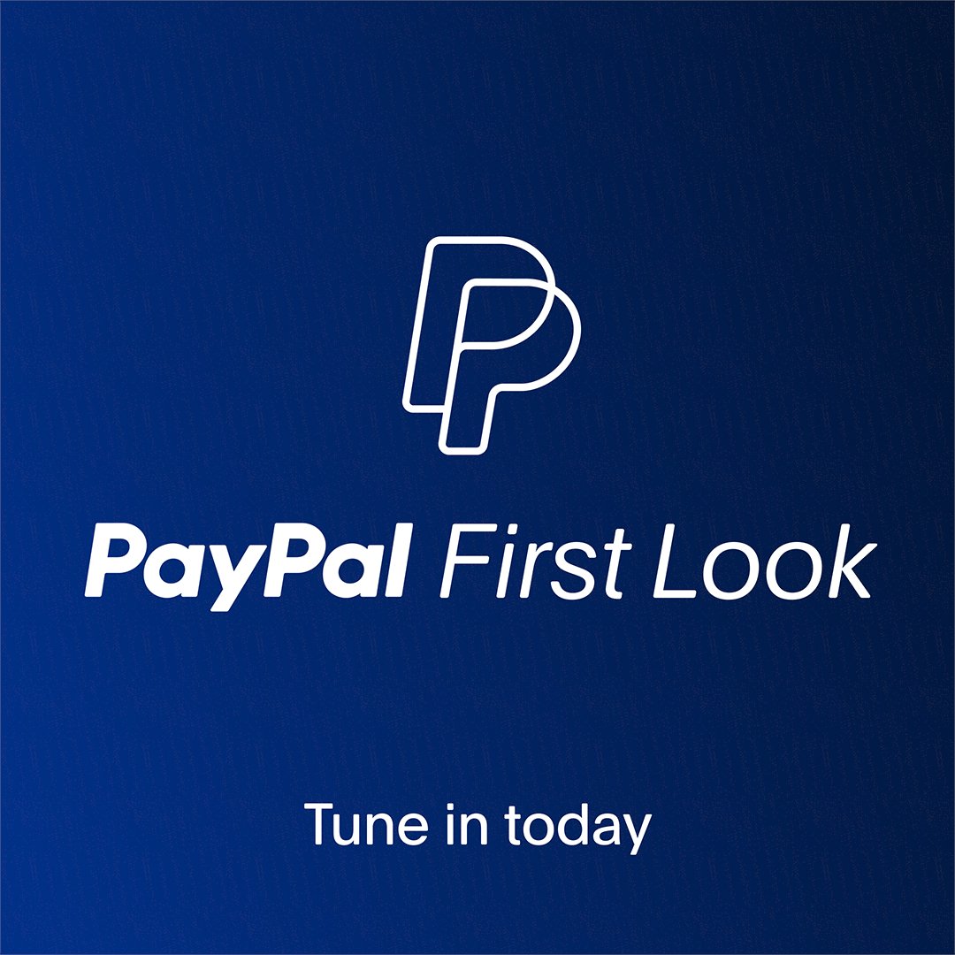It’s time ⏰ Tune in to our YouTube channel today at 9:30 am PT for an exclusive preview of the new products PayPal and Venmo will introduce this year. #PayPalFirstLook youtube.com/paypal