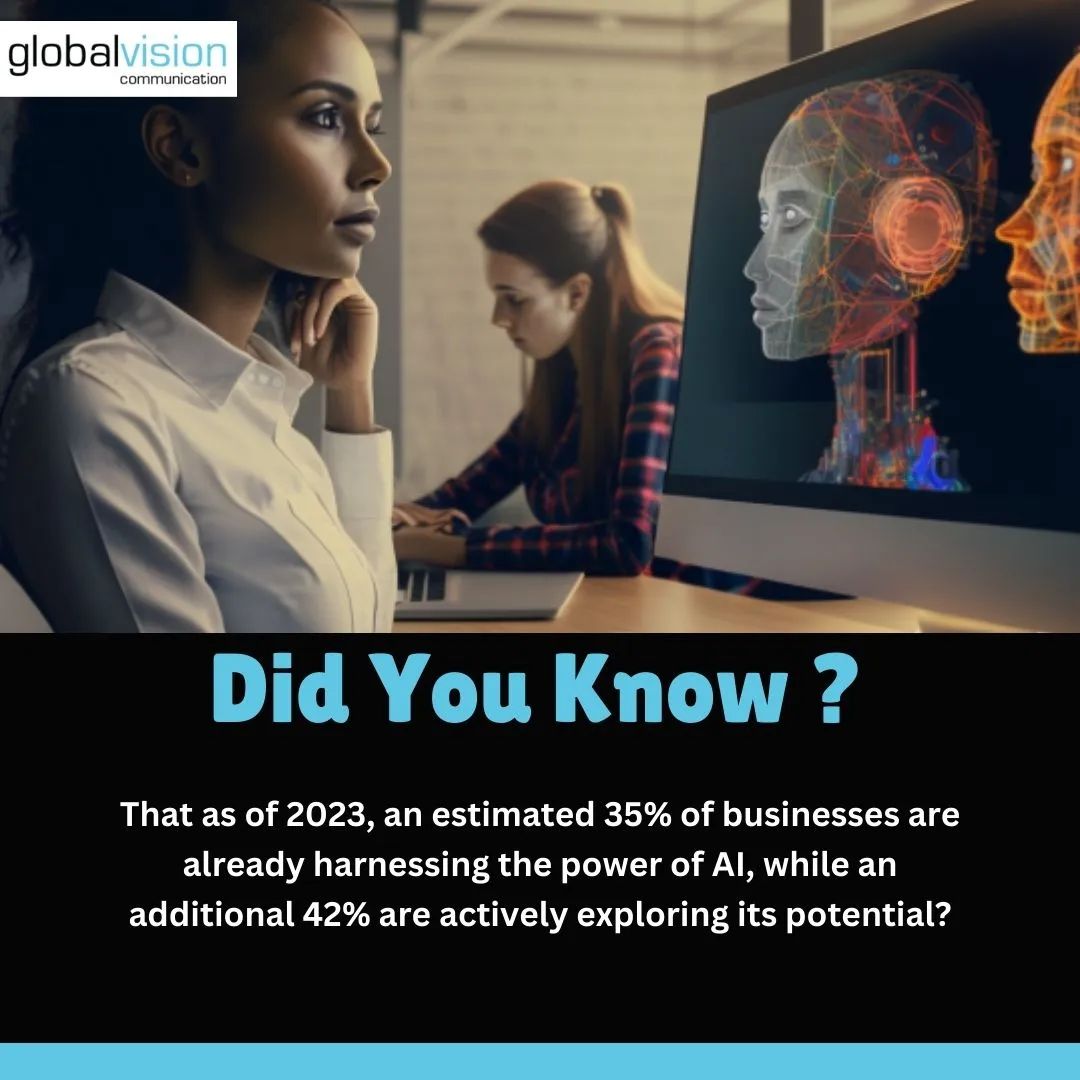 GlobalVision360's tweet photo. 🚀💻 Discover how artificial intelligence can optimize processes, enhance decision-making, and drive innovation. https://t.co/nmbb3JAN4r