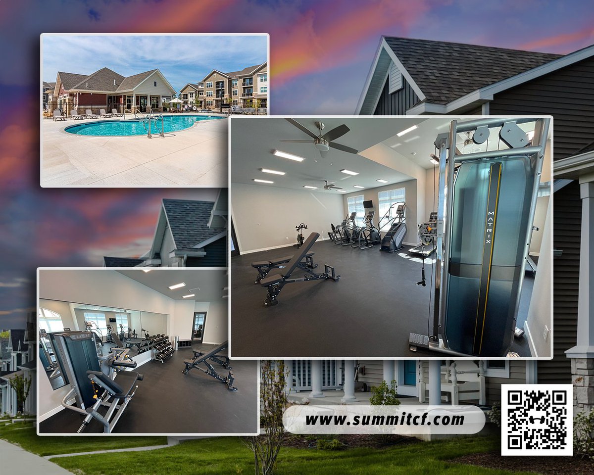 See how #SummitFitness transformed the fitness center for Heritage Hills, a stunning multi-home neighborhood in Waunakee by DSI Real Estate Group. Visit summitcf.com to see how we can change your fitness space! @MatrixFitnessUS #Fitness #Gym #Wisconsin