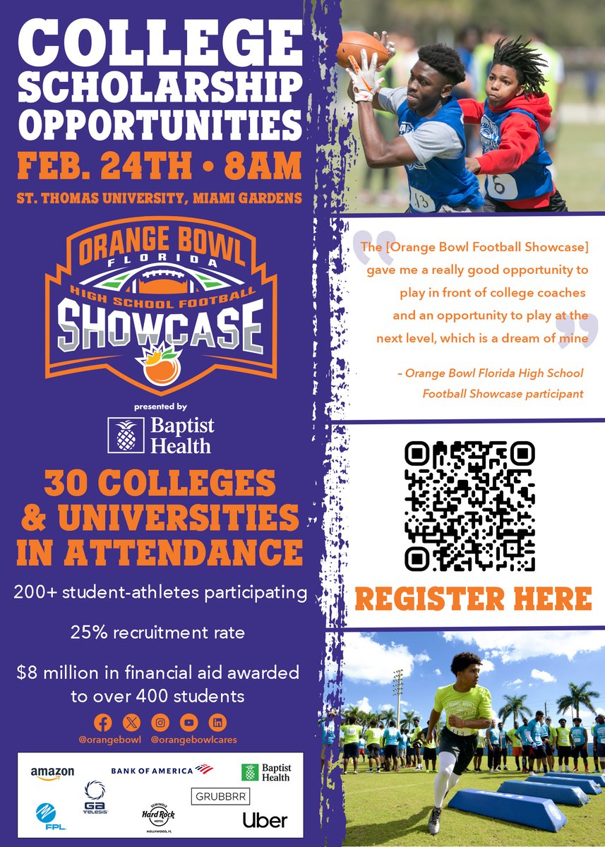 Orange Bowl Football Showcase tweet media