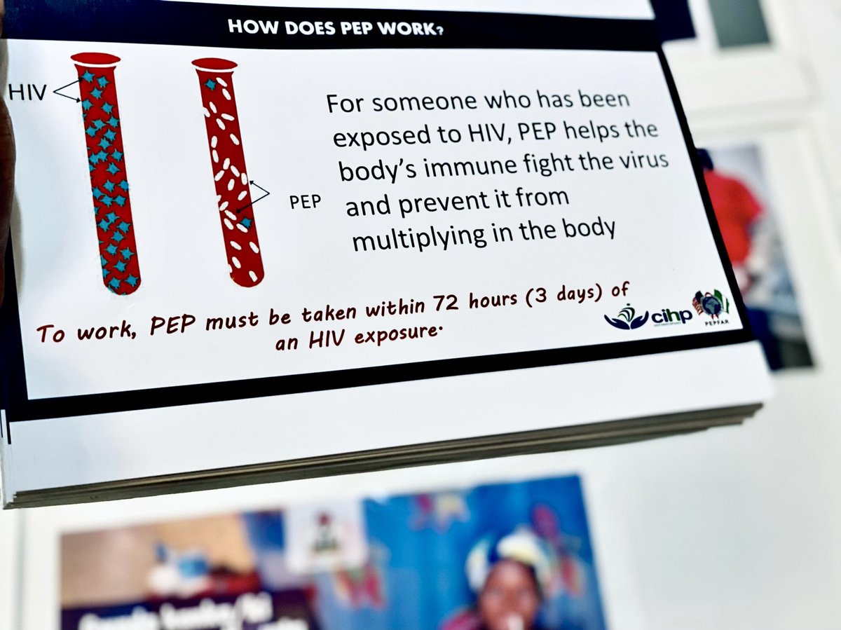 PEP (post-exposure prophylaxis)
PEP is a series of pills you can start taking very soon after you've been exposed to HIV that lowers your chances of getting it. But you have to start PEP within 72 hours, or 3 days, after you were exposed to HIV, or it won't work. #PEP