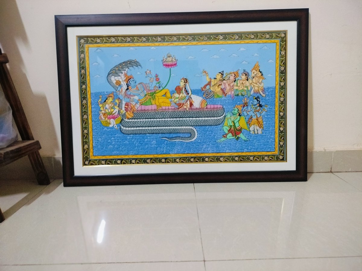 archaangelmona's tweet image. Ordered this beautiful #pattachitra from #pipili 
Absolutely mesmerizing..