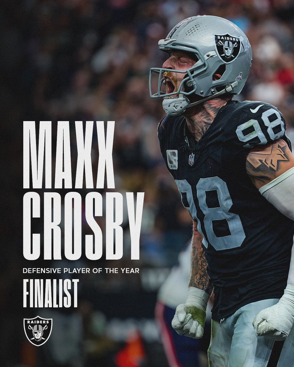 Raiders's tweet photo. Undeniable ๐ฆ
@CrosbyMaxx | #RaiderNation https://t.co/8MVKqprf8v