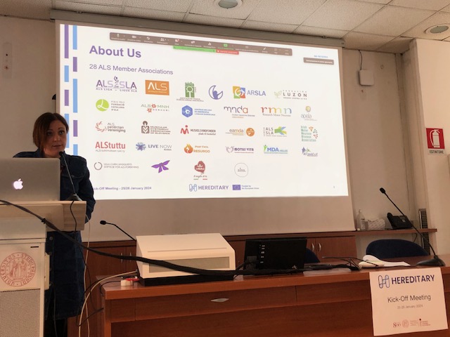 EUpALS's tweet photo. #EUpALS is proud to be partner in EU Horizon project HEREDITARY that runs 2024-2027. #HEREDITARY uses Artificial Intelligence for heterogeneous semantic data integration for the gut-brain interplay. #ALS/#MND is a usecase. Today, we met all partners at the kick-off meeting. https://t.co/2NAzh2A5EZ