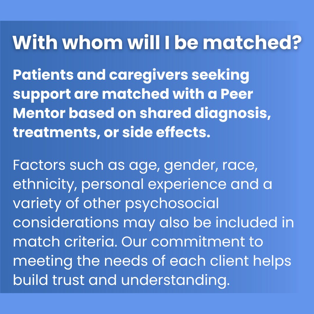 CancerHopeNet's tweet image. Want to learn more about volunteering with CHN? Here’s everything you need to know.
View some of our most frequently asked questions about our trained Peer Mentor Volunteers below and visit this link for the full list of questions: bit.ly/3u3YyVi