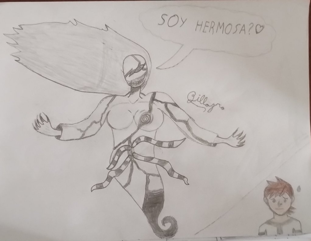 Creo que necesita más DNA humano #Chaquetrix creadora de la AU: <a href="/TrixTheAlien/">Trix</a>