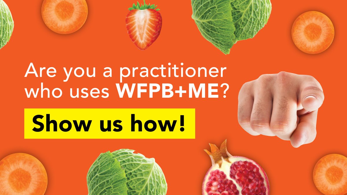 WFPBandME's tweet photo. ➡️ Are you using WFPB+ME with your patients or clients? Share your success story or post a photo of your posters &amp; we'll DM you a code for 10% off your next purchase! https://t.co/iIJRpIm0gf #plantbased #lifestylemedicine #practitioner #dietitian #nutritionist #physician #WFPB https://t.co/yGVgq43lAZ