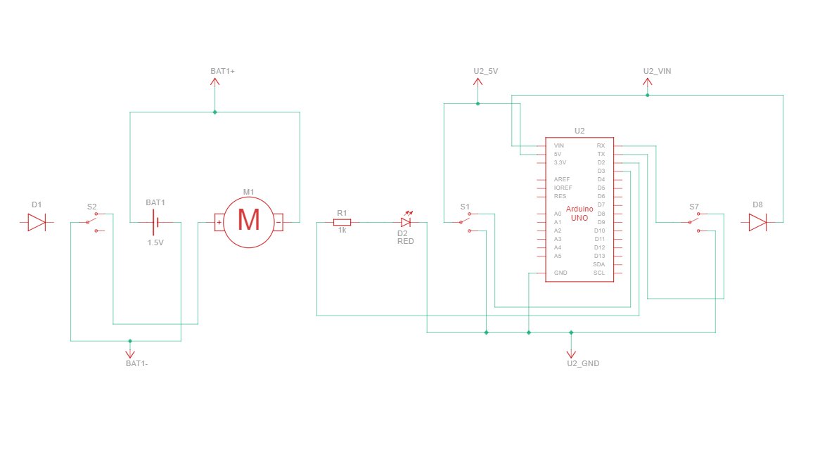 También en <a href="/tinkercad/">Tinkercad</a> hemos realizado una vista esquemática del proyecto, aunque en el otro tweet es todo más visual y fácil de entender. <a href="/new_esobots/">esobots</a> 
#technology #Arduino #electronics #circuitdesigns #LightsOut
