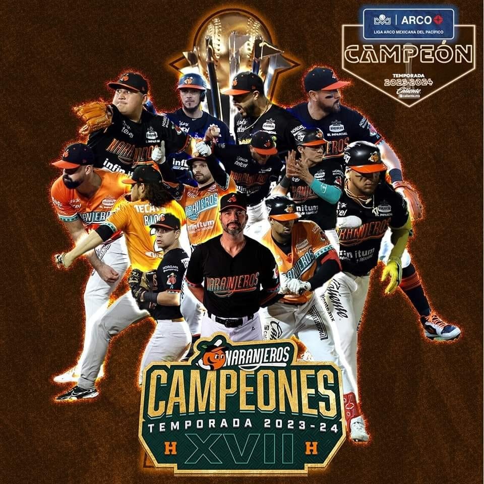 Felicidades @ClubNaranjeros por el campeonato 2023-2024 de la @Liga_Arco !! #elbeisbolestaquearde🔥