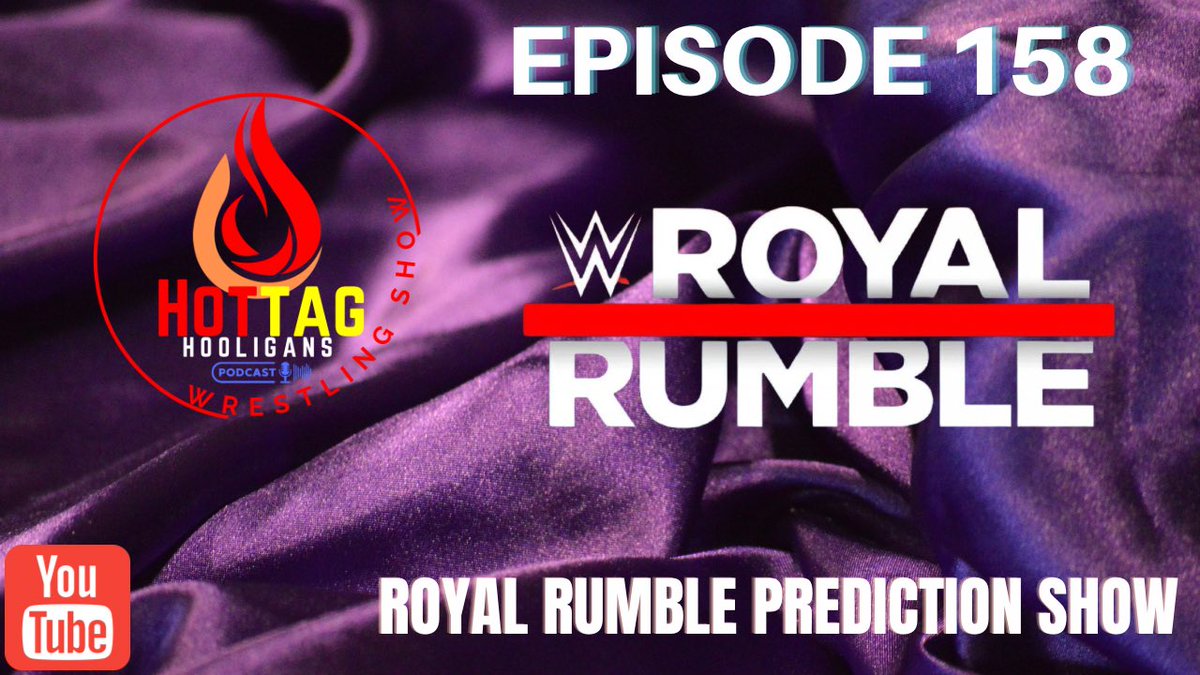Our #RoyalRumble prediction show is now up on our YouTube channel. To help us break it all down <a href="/itsellajay/">Ella Jay</a> is back with us. Click the link and hit the subscribe button for us youtu.be/HtGXwuDVB8U?si… #WWE #CodyRhodes #CMPunk #Netflix #TheRock