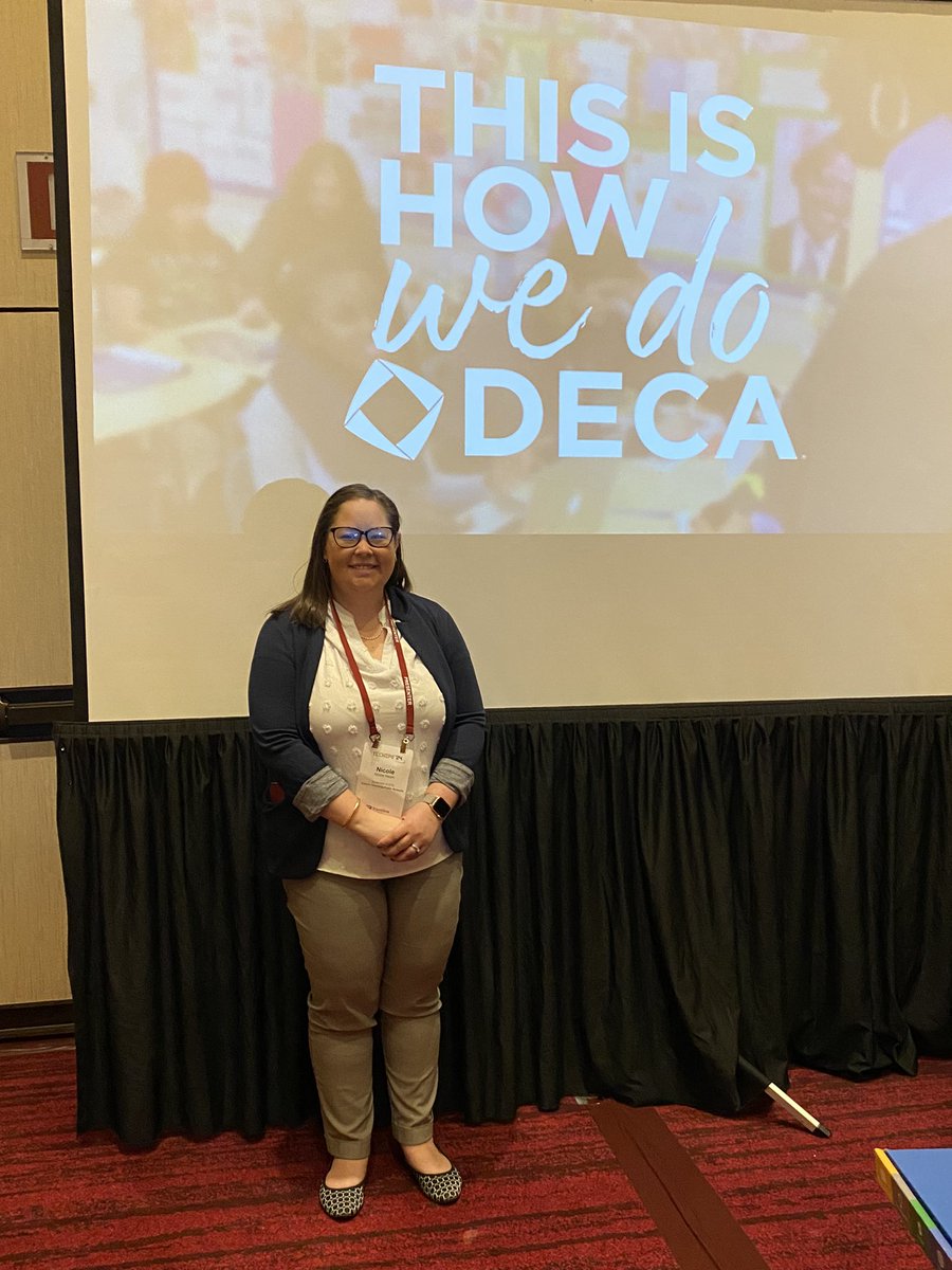 Nothing better then being able to present on something that has changed my life and the lives of so many students nation wise! #techspo24 Advocating for organizations that lead to outcomes in CTE education! #WeAreOneEdison #CTE <a href="/DECAInc/">DECA Inc.</a>