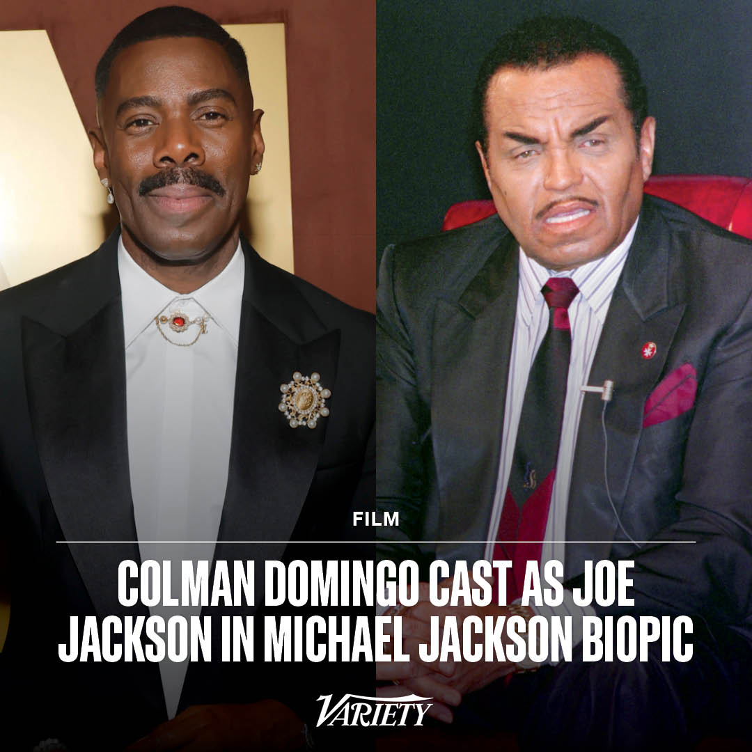 Fresh off receiving his first Oscar nomination, Colman Domingo has been cast as Joe Jackson, the father of Michael Jackson, in the Antoine Fuqua-directed biopic “Michael.” wp.me/pc8uak-1lDEIj