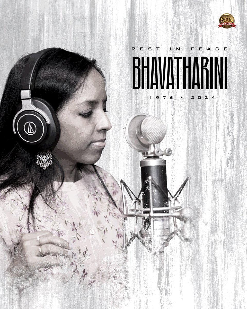 Isaignani Ilayaraja 's daughter Singer #Bhavatharini passed away
Deepest condolences, 
May your soul rest in peace